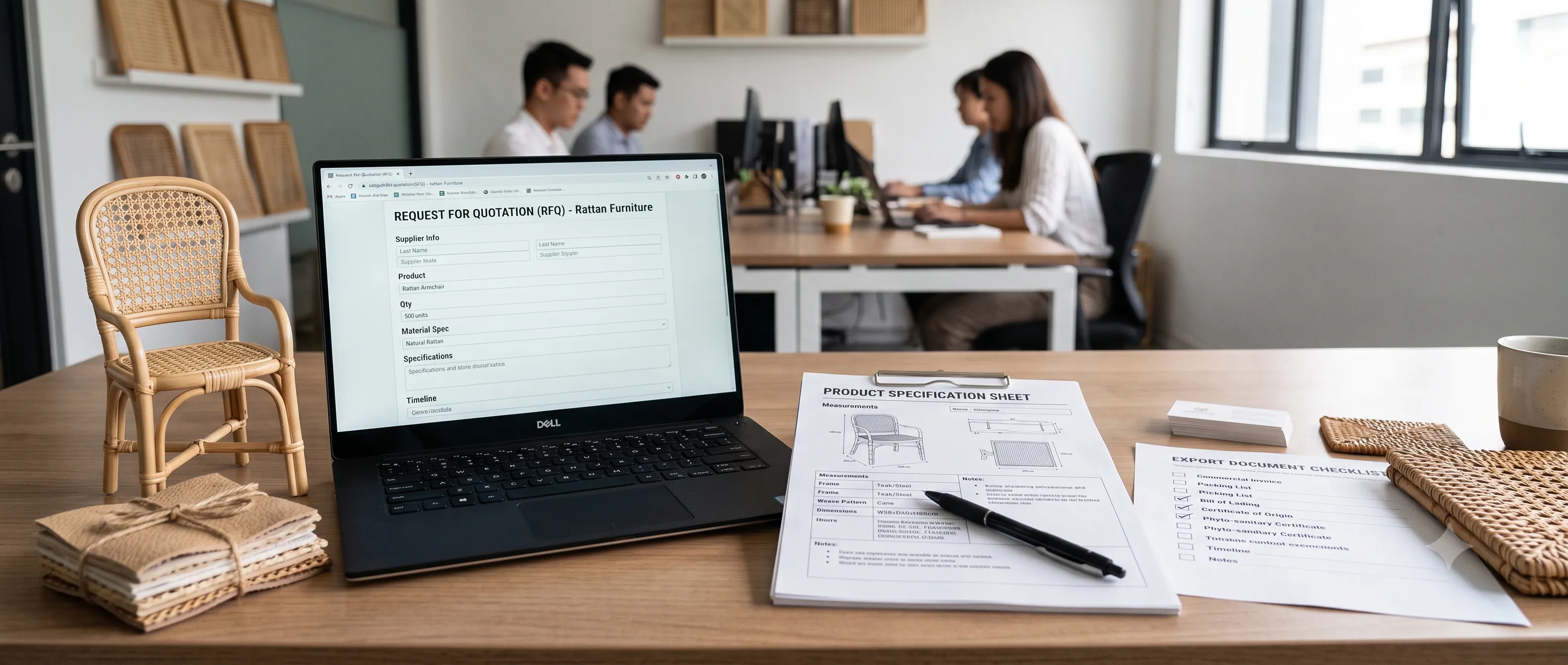 How to Submit an RFQ for Rattan Furniture