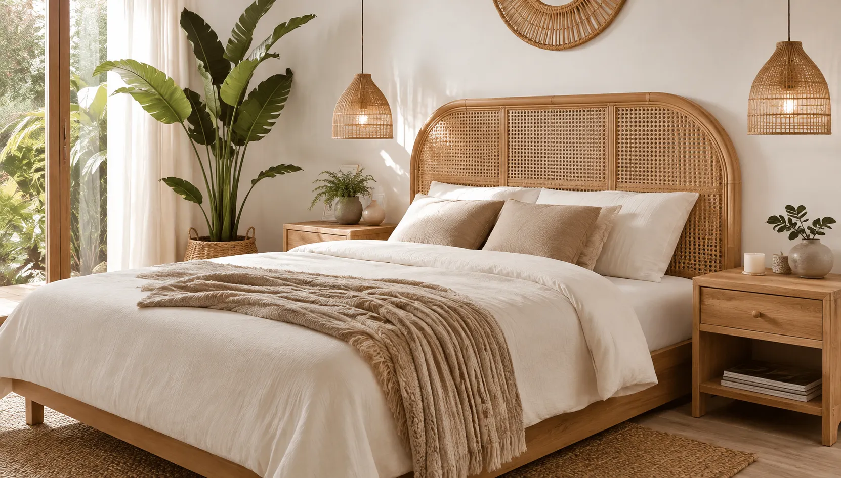 Rattan Headboards: Embracing the Natural Bedroom Decor Trend of 2026