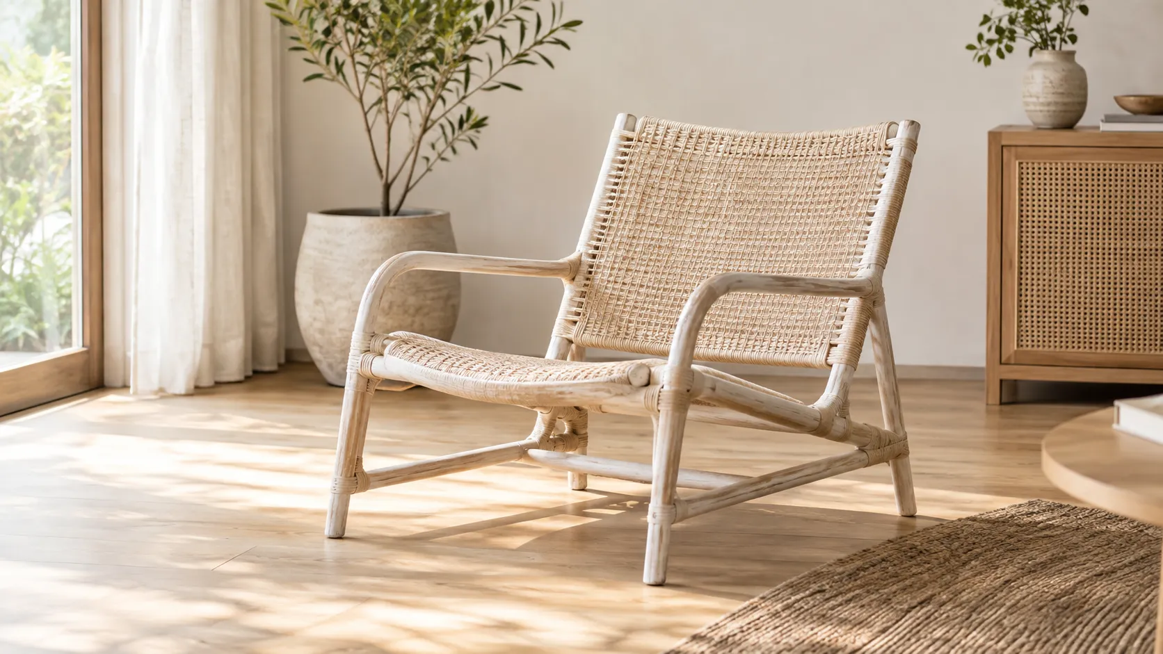 What Is Whitewashed Rattan? And How Well It Holds Up