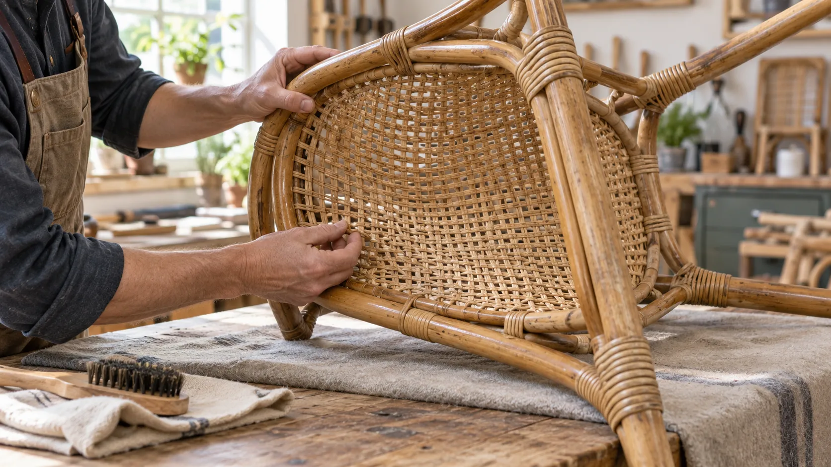 How to Fix a Sagging or Loose Rattan Chair Seat
