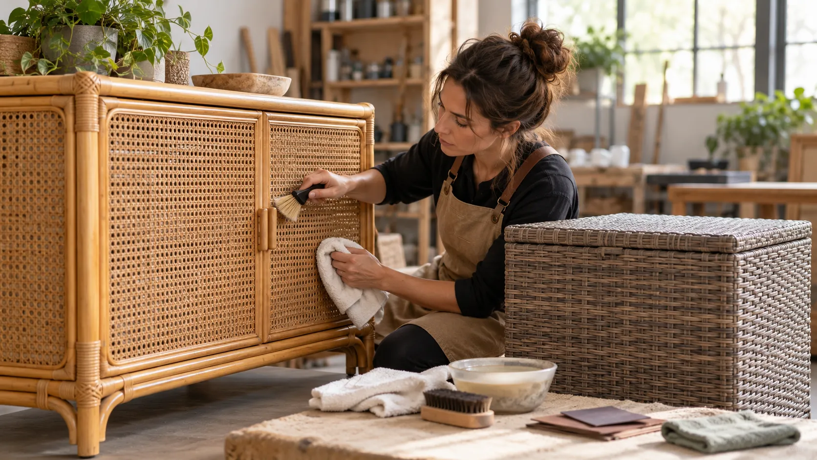 How to Restore Faded or Sun-Damaged Rattan