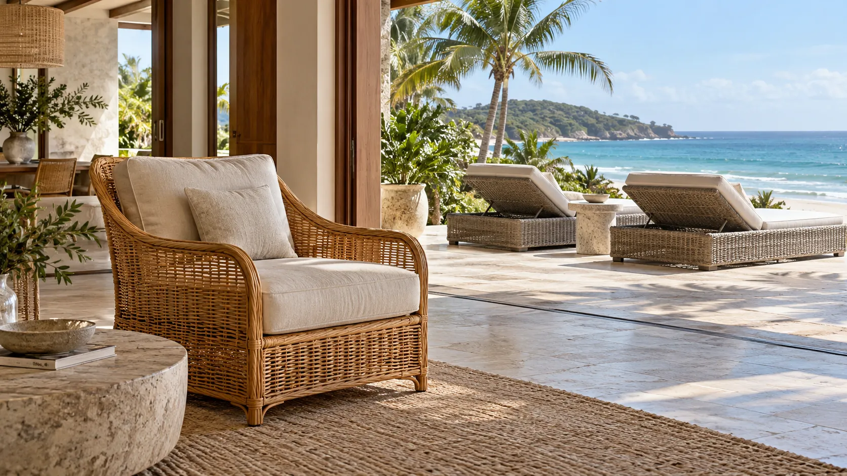 Is Rattan Furniture Suitable for Coastal and Beachfront Areas?